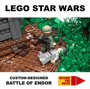 5.4K views · 164 reactions | The Battle of Endor comes to life in this fantastic LEGO display! | Beyond the Brick | Facebook