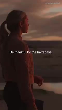 Be thankful for the hard days | Fearless Soul