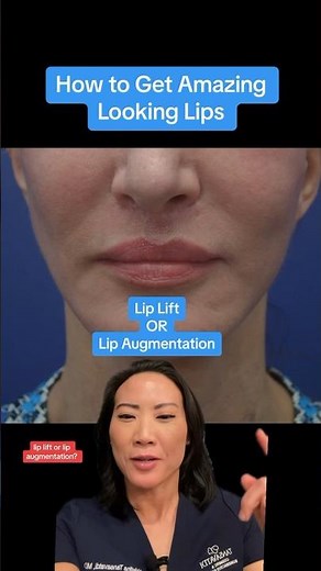 Lip Lift Or Lip Augmentation? (BEFORE AFTER RESULTS)