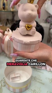 In preparazione oggi carillon orsetto teddy per un battesimo #alessiademma #infinit #battesimo #teddy #teddybear | DEMMA Alessia