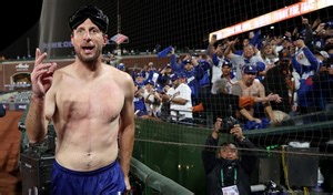 A Shirtless, Soon-To-Be-Drunk Max Scherzer Had An All-Time Quote About Starting NLDS Game 1