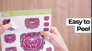 Desert Cactus Tennessee State University Sticker TSU Tigers Vinyl Decals Laptop Water Bottle Car Scrapbook T2 (Type 2)