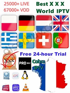 [Hot Item] Cobra IPTV Premium IPTV Europe USA 25, 000+ Channels Xxx video IPTV Service Strong 8K 4kott Megaott Datoo Livego IPTV Smarters Code