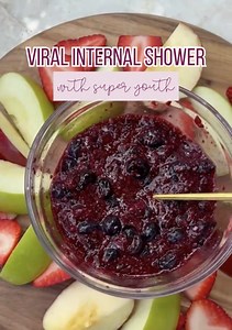 The viral sensation Internal Shower recipe is taking the wellness world by storm. 🌟 Discover the secret to feeling refreshed from the inside out. 😍 💕 Shop >> https://www.skinnyfit.com/25DY 💕 Ingredients: 💜 1 cup Frozen Berries 💜 ½ Lemon (juice) 💜 2 tablespoons Water 💜 2 tablespoons Chia Seeds 💜 1 scoop Super Youth Collagen Directions: 1. Microwave frozen berries until defrosted (45-60 seconds) 2. Mash berries and mix-in, Super Youth, lemon juice, water, chia seeds, Super Youth 3. Refrig