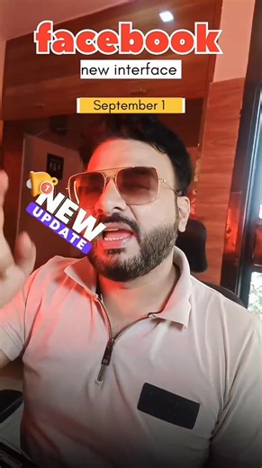 Facebook new interface just started Sept 1 🚀 Excited ba kayo sa bagong look? 😍 Kung may nakita kayong update, comment below ⬇️ If not, I’ll share mine in the comments!#FacebookUpdate #NewInterface #BagongLook #Sept1Update #FBFeatures #SocialMediaTrends #CommentBelow #StayUpdated | Pankaj Mann