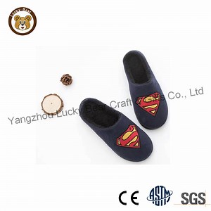 [Hot Item] Men's Cozy Memory Foam House Slippers with Indoor Outdoor Rubber Sole