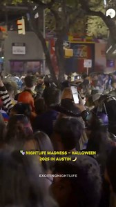Halloween Festival 2025 – 6th Street Austin Texas in 4K UHD #reels #Halloween #halloween2025 #nightlife #usanightlife #usa #america #texas #austintx #nyc #girls #street #tour #walking #fblifestyle | Excitingnightlife