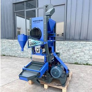 [Hot Item] 1000kg/H 1-Step Milling Automatic Rice Mill Machine with Stone Removal & Broken Rice Sorting