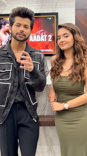 Siddharth and Anushka talked about how amazingly they have shot all the action scenes for the song Teri Aadat2 😍 They’ve truly created something exponential. ❤️ @thesiddharthnigam @anushkasen0408 @abhiduttofficial @haanjiharshhh #TeriAadat #TeriAadat2 #Songoutnow #Siddharthnigam #Anushkasen #Abhiduttofficial | InstantBollywood