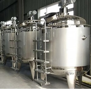 [Hot Item] Double Jacketed Mixing Tank Jacketed Tank Double Syrup Tank