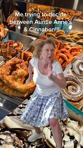 Its okay, we got both. 🤷 #stcharlestownecenter #shopping #Auntieannes #Cinnabon | St. Charles Towne Center