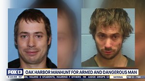 Police search for armed, dangerous suspect in Oak Harbor, WA