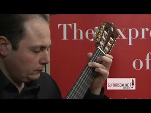 Alhambra Guitar, Model 5PCW E2-Theme from Cinema Paradiso -Performed by: Giuseppe Zangari