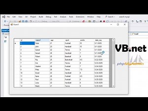 VB.NET MySQL Tutorial 🔥 Connect to PhpMyAdmin in Visual Studio 2022