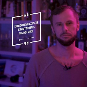 "Ein Gentleman zu sein, kommt niemals aus der Mode." | Darius Kamadeva