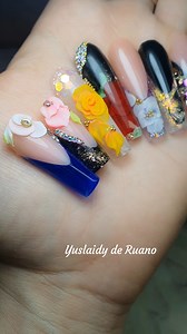 Acrylic roses, step by step. | Yuslaidy de Ruano