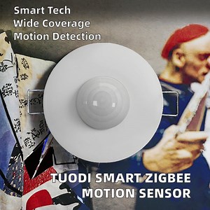 [Hot Item] Smart 360° Tuya Zigbee PIR Motion Sensor for Home Automation