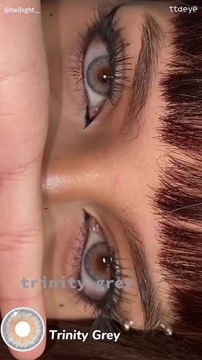 Which is the most natural ttdeye lenses you’ve ever had? Review by @twilxght._ #ttdeye #coloredcontacts #contactlenses