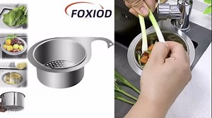 Stainless Steel Swan Sink Strainer Basket, 2025 Upgrade Multifunctional Kitchen Sink Drain Strainer Faucet Hanging Filter Basket, Corner Sink Strainer Basket for Kitchen Fruit Vegetable (2PCS)