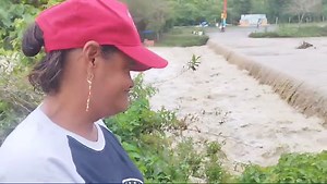 Río Baja Bonico Altamira Puerto Plata, totalmente desbordado | ARROZ TV