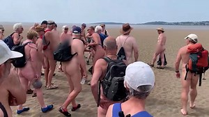 No your eyes don't decieve you, a group of naked walkers did take part in a massive charity event at the weekend 🙈 | Blackpool Gazette