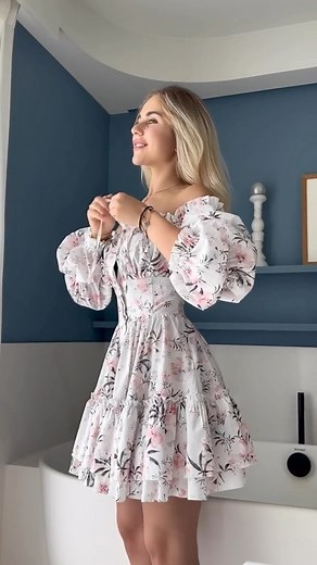 El Milas | Celebrate Yourself! on Instagram: "TRY ON MY NEW DRESSS "