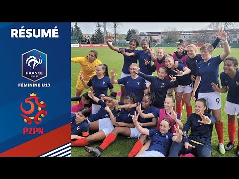 U17F, Qualifs Euro 2022 : France-Pologne (6-1), le résumé