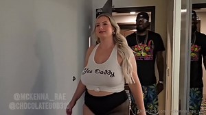 Thick Blonde Milf Mckenna Rae Gets BBC Creampie