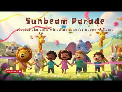 Sunbeam Parade | Playful Ukulele & Whistling Song for Happy Moments | 35 Min Music | Weeravibes