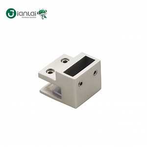 [Hot Item] Stainless Steel Square Pipe Connector/ Tube Clamp for 10*30mm Pipe/ Glass Fixing Rod