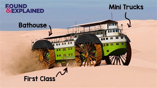 The truth about giant land ships revealed! | Found And Explained