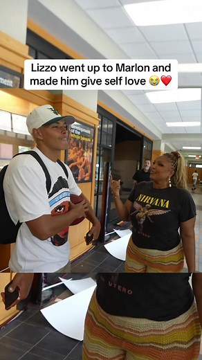 Lizzo Encourages Marlon With Self-Love Before Streamer University Basketball