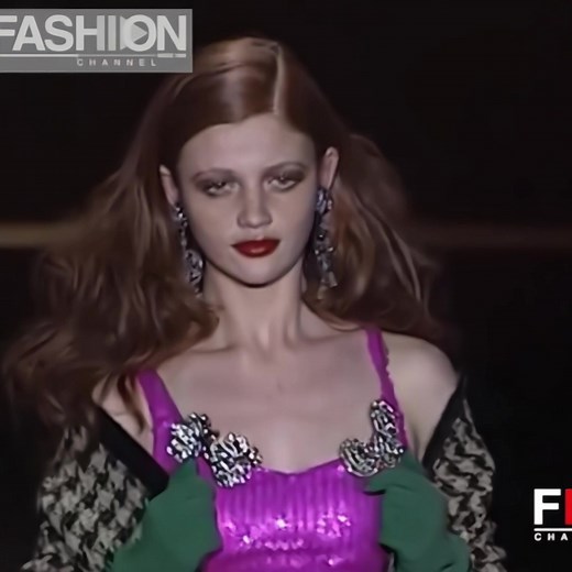 Cintia Dicker Sizzles on the Runway for Mariella Burani