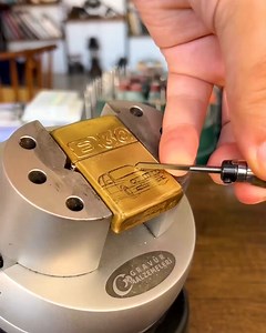 2.1M views · 2.1K reactions | Making these lighters unique by carving a design! | Creative Bee | Facebook