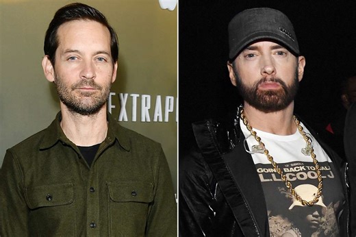 Eminem name-checks Tobey Maguire and recreates Spider-Man meme on new single
