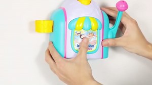 Bath Toys, Bubble Ice Cream Bath Machine Toy with Snap Buttons Not Fall, Bathtub Toys for Toddlers 1-3, Bubble Machine Toys Age 3 4 5 Year Old Girls Boys Holiday Birthday Shower Gifts