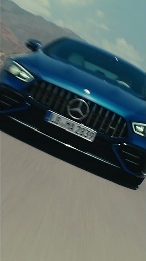 Chasing Vegas' Call with the Mercedes -AMG GT 53 4MATIC+ #Shorts