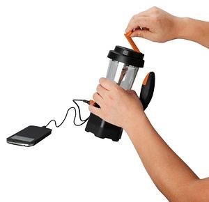 [Hot Item] Rechargeable Multi FM/Am Radio LED Lantern Dynamo Camping Lighting Spotlight Sos