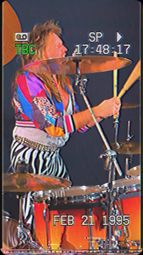 #80sMetal #HeavyMetal #VHS #Drummer #Fashion #Trahir #Madness | Trahir