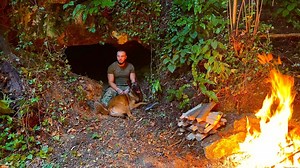 36 reactions | Solo Camping in NATURAL SURVIVAL SHELTER, Abandoned Village in the Forest, Bushcraft in a cave #bushcraft #survival #adventures #wilderness #forest #shelter #camping #diy #outdoors #viral #alone #buildhouse #house #build #fypシviralシ2025 | Wilderness Survival | Facebook