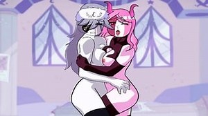 Friday Night Funkin Ruvina and Sarvente Lesbian Animation