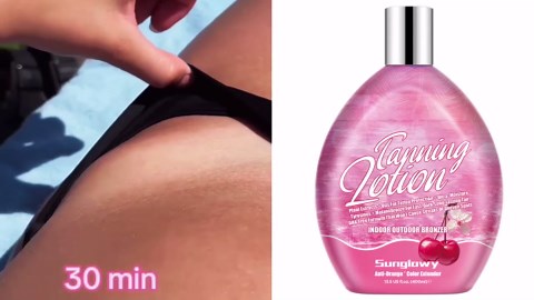 Tanning Lotion For Indoor Tanning Beds And Outdoor Sun With Tattoo Protecting Formula, Tanning Bed Lotion with Bronzer, DHA-Free, 13.5 Fl.Oz