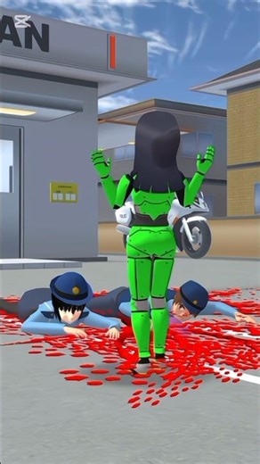 ROBOT MIO MINTA BANTUAN YUTA 😮 _sakuraschoolsimulator _sakura _viralshort