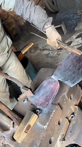 #Traditional Blacksmithing Craftsmanship# Hand-Forged Bone Cleaver | luhar thakor
