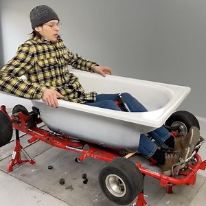 59K views · 190 reactions | Conquering the Trail with Homemade Bathtub Go-Kart | Wood Mood | Facebook