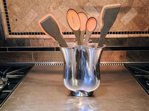 Nambe Tulip Kitchen Utensil Jug by Steve Cozzolino - Etsy