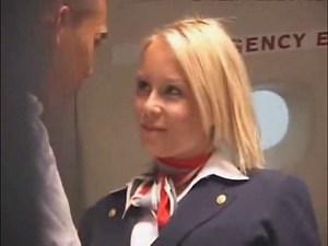 Busty Stewardess Fucked In A Plane