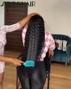 6.1K views · 18 reactions | Enjoy the moment you brush the wet hair,...