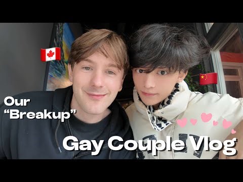 OUR “BREAK UP”…😳 *what is it like being away from each other* (gay couple vlog)