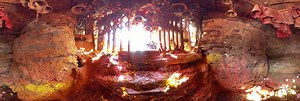 Inside Kalinchoke Temple in Dolakha, Nepal 360 Panorama | 360Cities